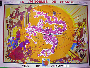 carte vignoble